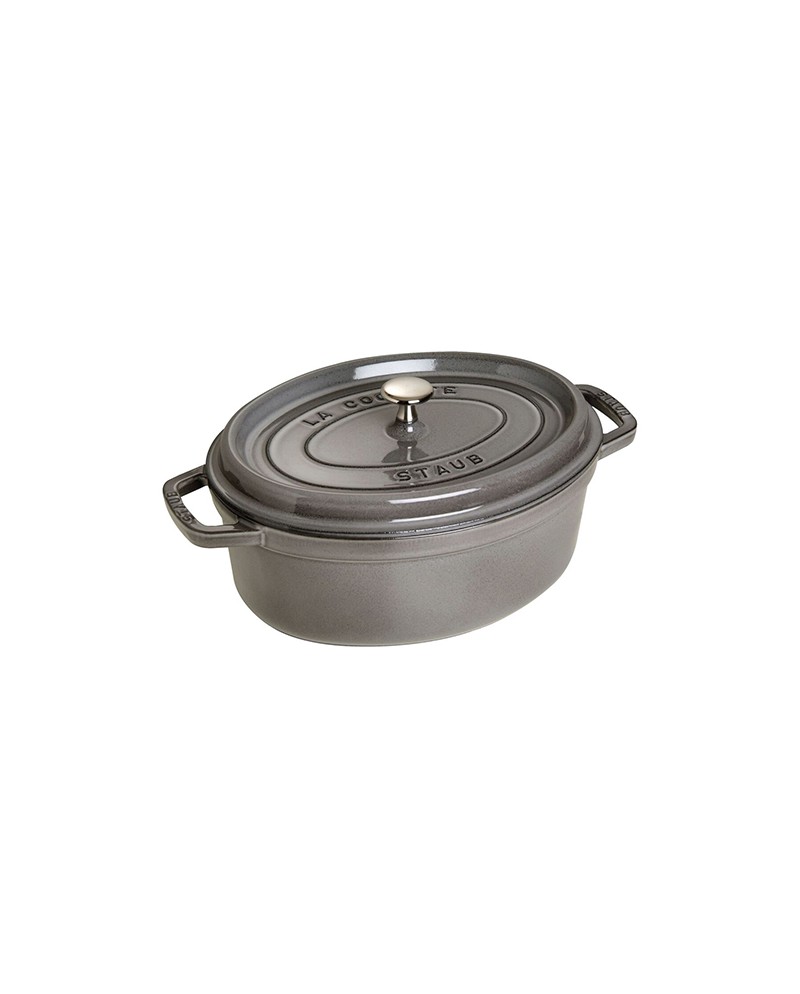 Staub Cocotte ovale grigio d. 29