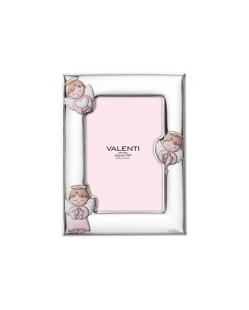 Valenti Portafoto angeli rosa 13 x 18