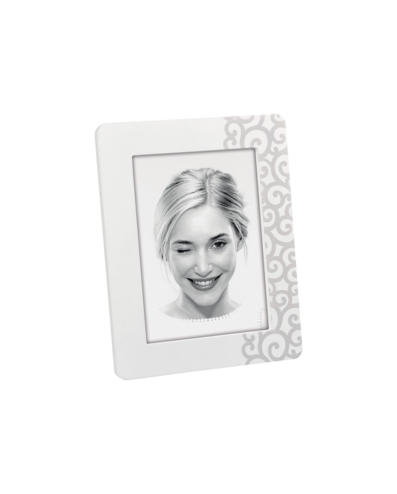 Mascagni Portafoto laccato bianco 13 x 18