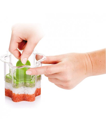 Tescoma Presto coppapasta fiori set 2 pezzi + pressa