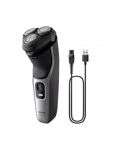 Philips S3143 serie 3000 rasoio elettrico + rifinitore peli