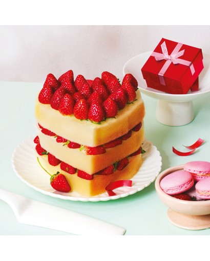 Decora Stampo in carta cuore