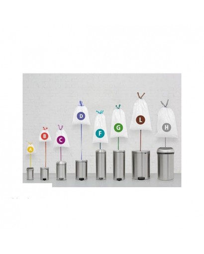 Brabantia Sacchetti in rotolo per rifiuti 15/20 l