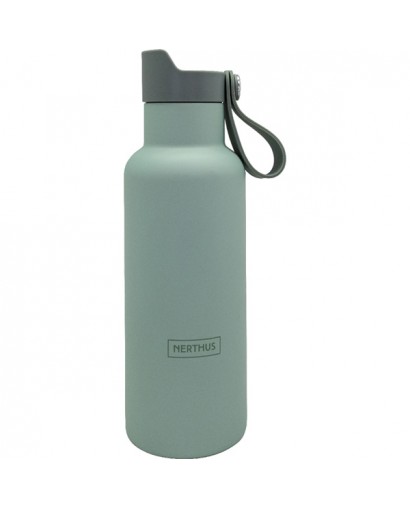 Nerthus Borraccia termica 500 ml verde