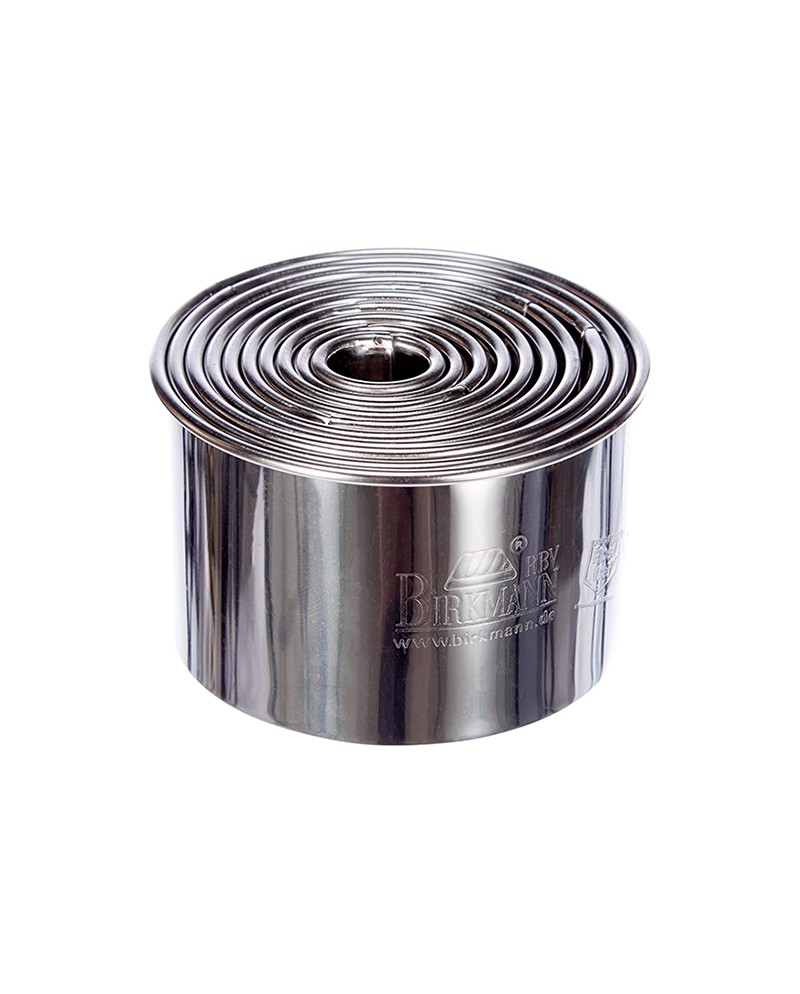 Birkmann Set tagliabiscotti tondi