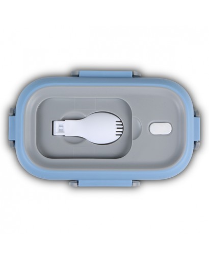 Nava Lunch box inox blu