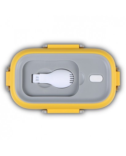 Nava Lunch box inox giallo