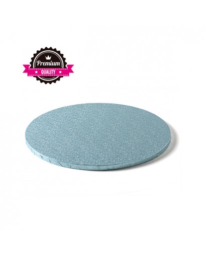 Decora Sottotorta tondo azzurro d. 25