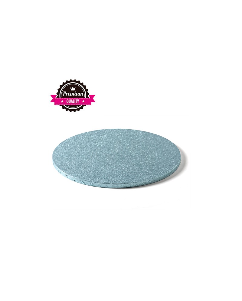 Decora Sottotorta tondo azzurro d. 25
