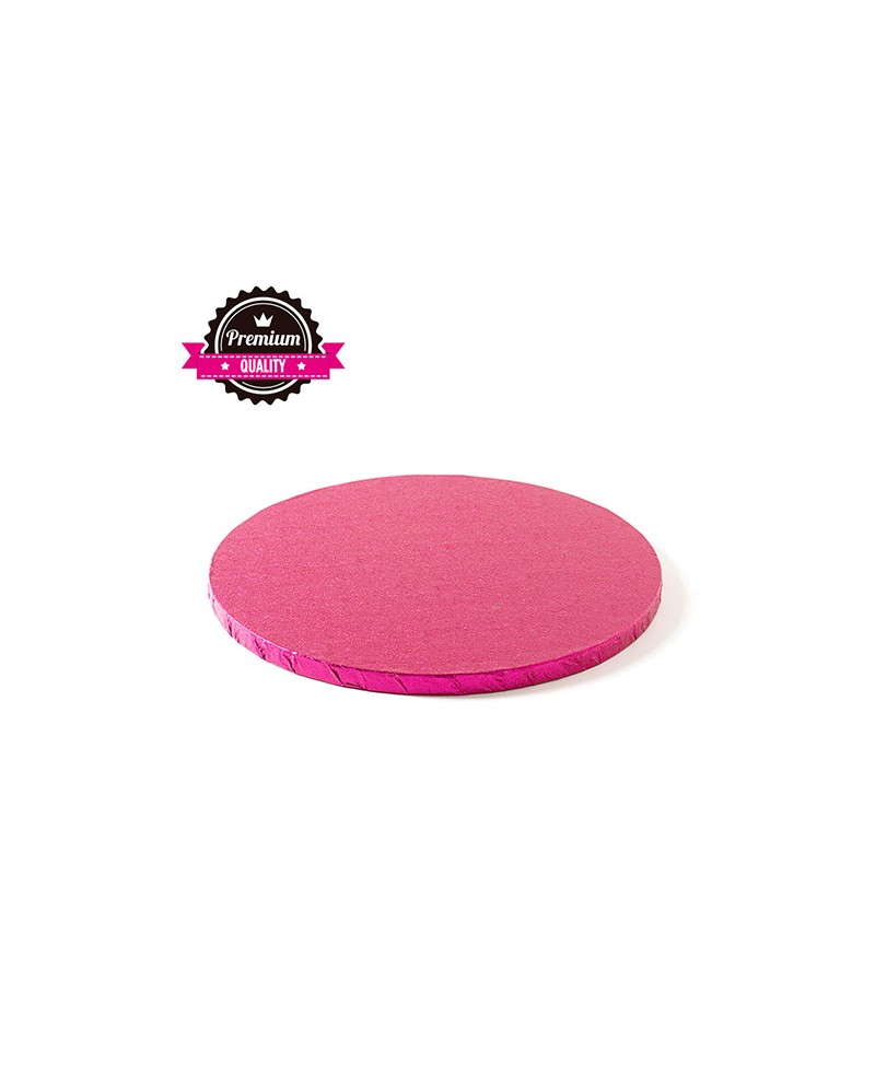 Decora Sottotorta tondo fucsia d. 35