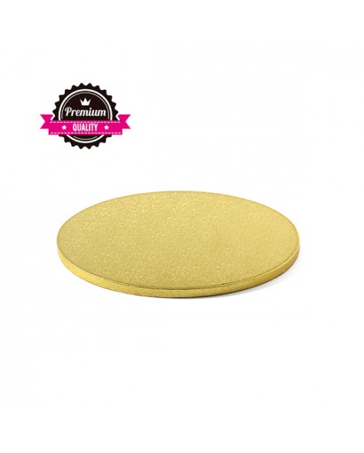 Decora Sottotorta tondo oro d. 26