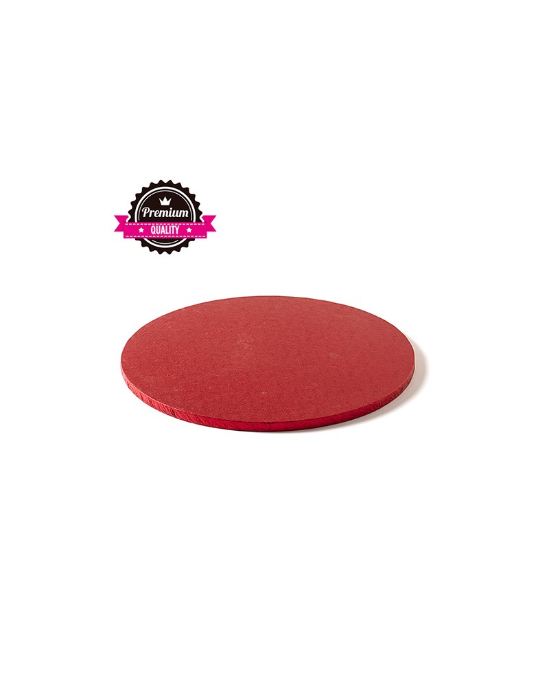 Decora Sottotorta tondo rosso d. 25
