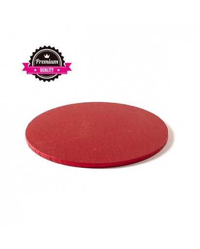 Decora Sottotorta tondo rosso d. 30
