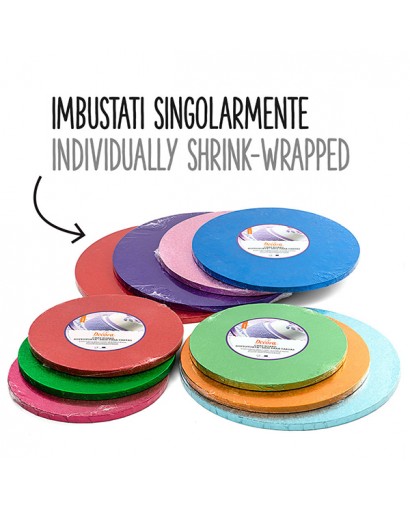 Decora Sottotorta tondo rosso d. 25