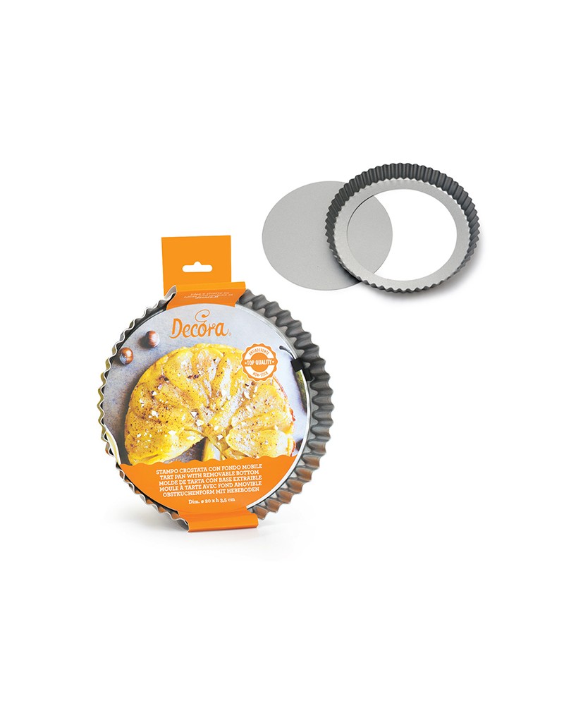 Decora Stampo crostata fondo mobile d. 20