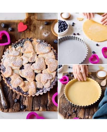 Decora Stampo crostata fondo mobile d. 28