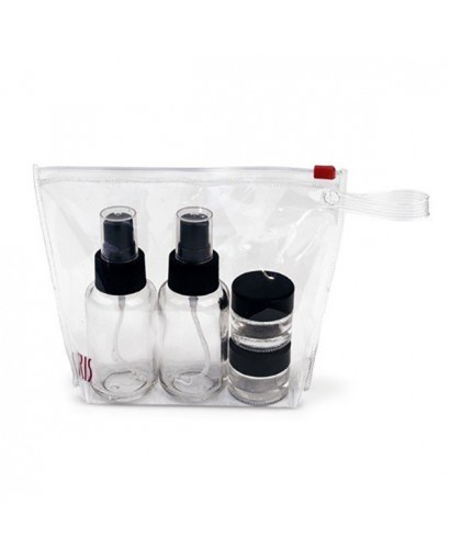 Iris Set condimento da viaggio in vetro