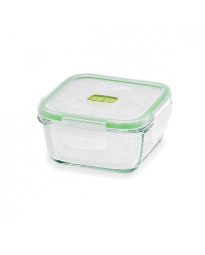 Giostyle Contenitore vetro quadrato 0,38 l