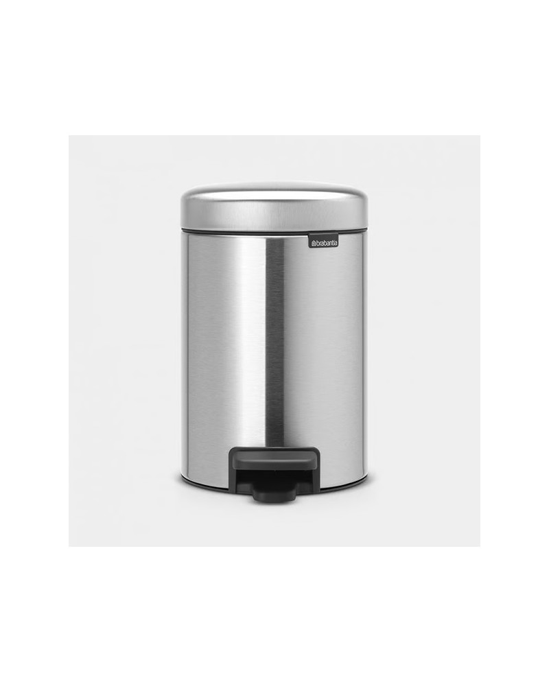 Brabantia Newicon pattumiera a pedale 5 l acciaio satinato