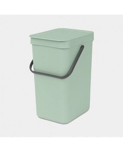 Brabantia Sort & Go pattumiera 16 l plastica verde giada