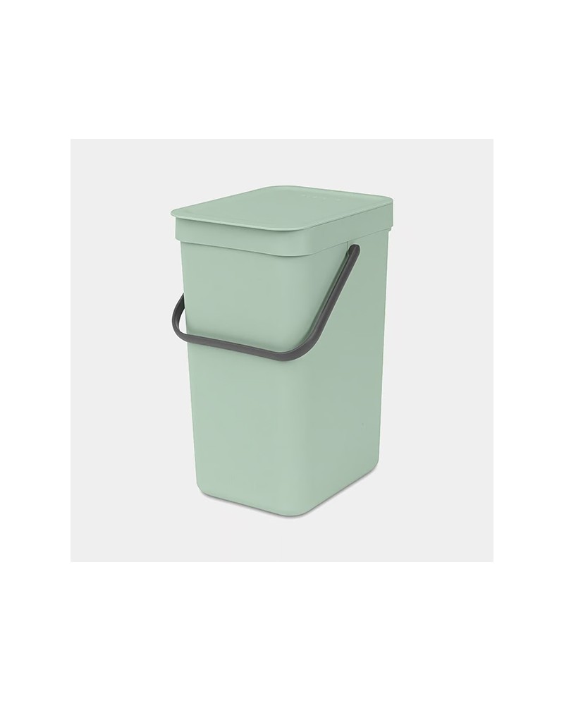 Brabantia Sort & Go pattumiera 16 l plastica verde giada