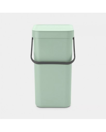 Brabantia Sort & Go pattumiera 25 l plastica verde giada