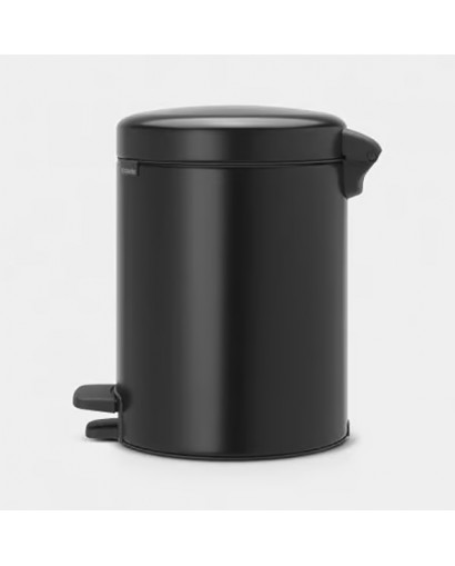 Brabantia Newicon pattumiera a pedale 5 l acciaio nero