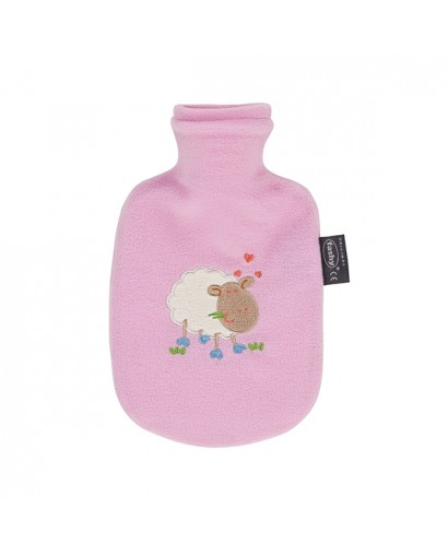 Fashy Borsa acqua calda ricoperta rosa