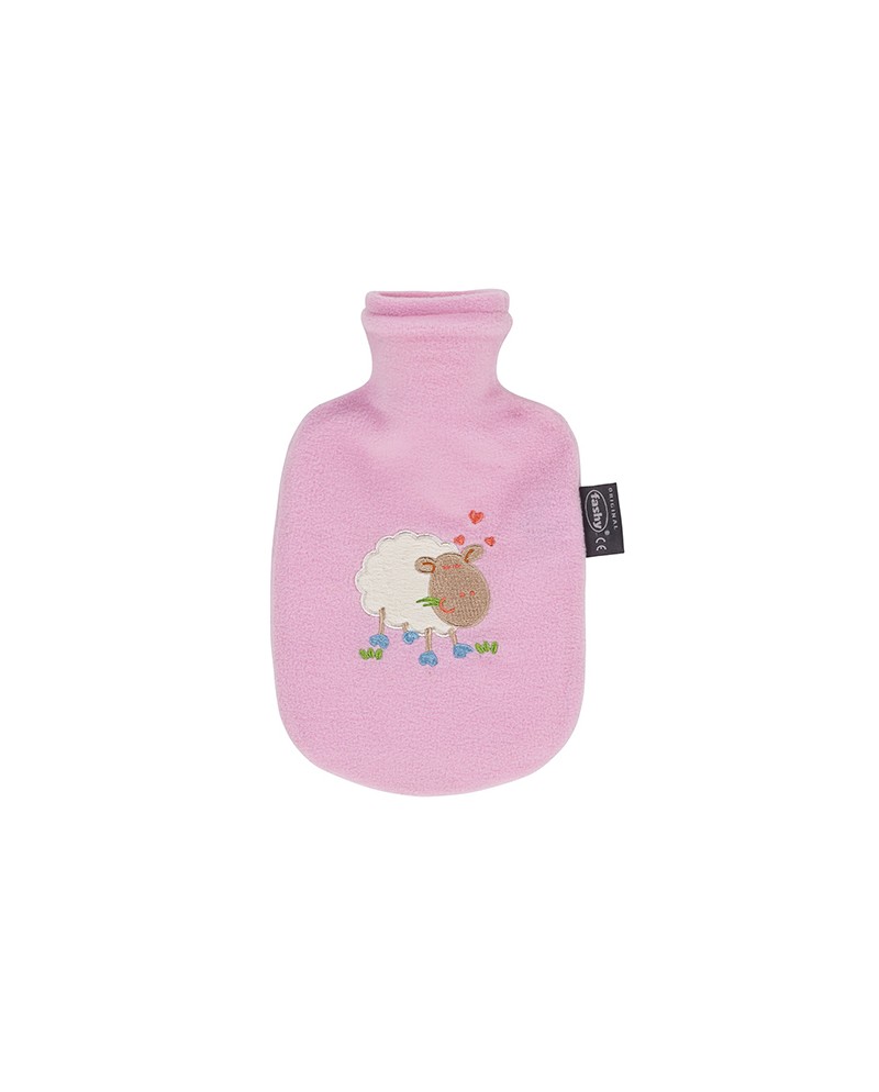 Fashy Borsa acqua calda ricoperta rosa