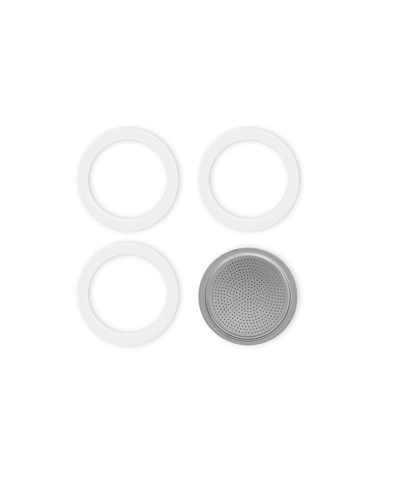 Bialetti Guarnizione + piastrina 3-4 tazze silicone