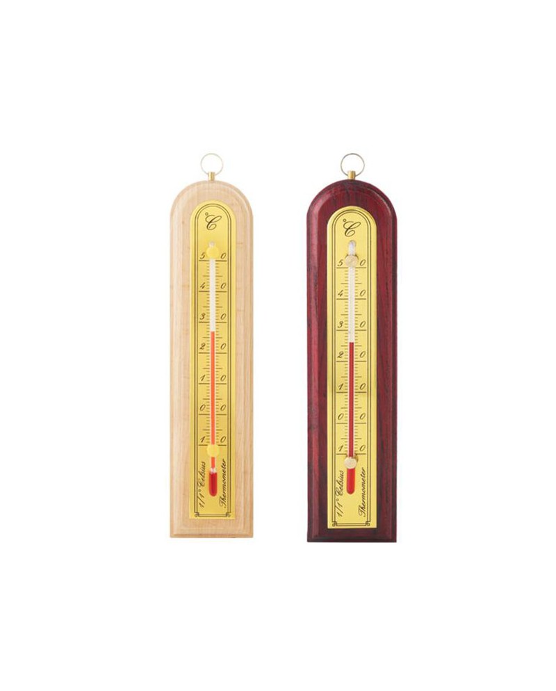 Eva Termometro per interno faggio