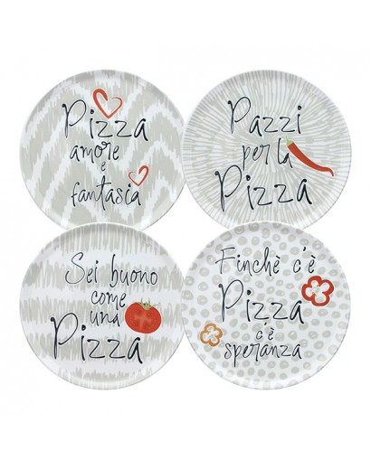 Tognana Set 4 piatti pizza