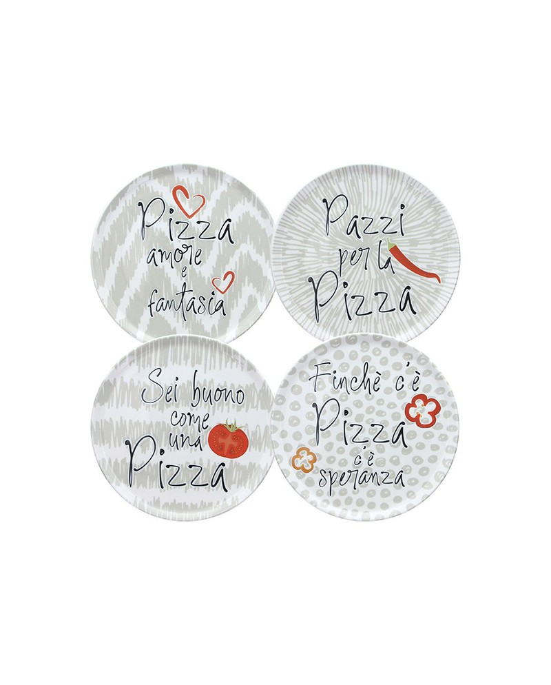 Tognana Set 4 piatti pizza