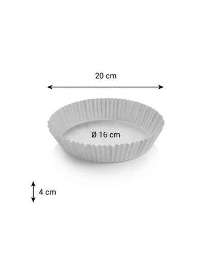 Tescoma Delicia 50 pezzi carta da forno tonda per friggitrice ad aria