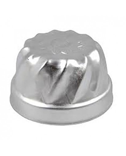 Ottinetti Set 12 stampi budino senza orlo conico festonato d. 7