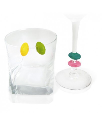 Vin Bouquet Segna bicchiere colorati