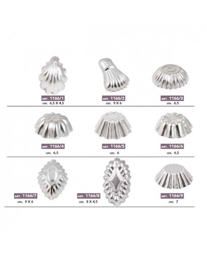 Ottinetti Set 12 stampini pasticceria n. 5