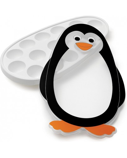 Snips Mr Pinguino forma ghiaccio cubetti con coperchio