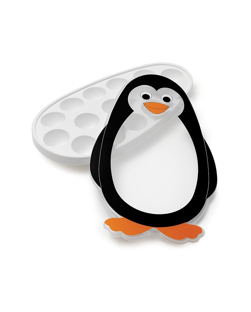 Snips Mr Pinguino forma ghiaccio cubetti con coperchio