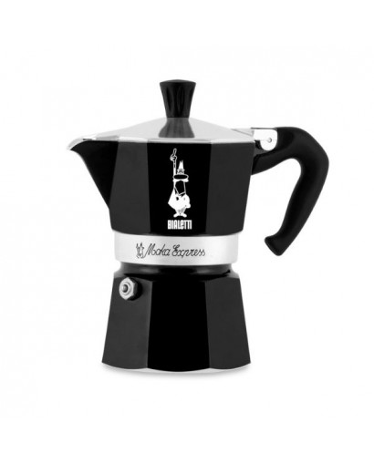 Bialetti Moka express caffettiera nera 1 tazza