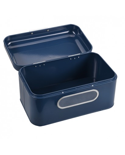 Kesper Portapane metallo blu