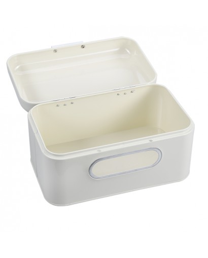 Kesper Portapane metallo beige