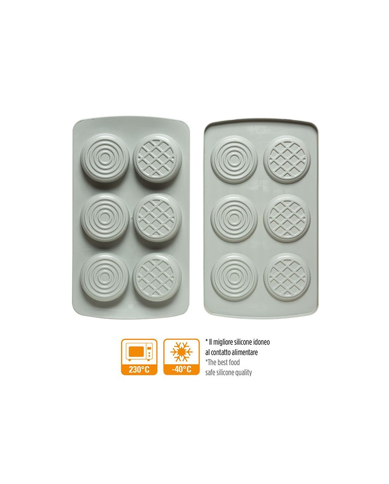 Decora Stampo in silicone duo tondo