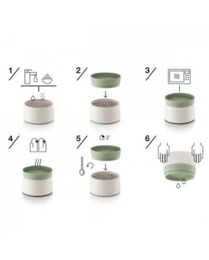 Lekué Cuoci quinoa e riso microonde