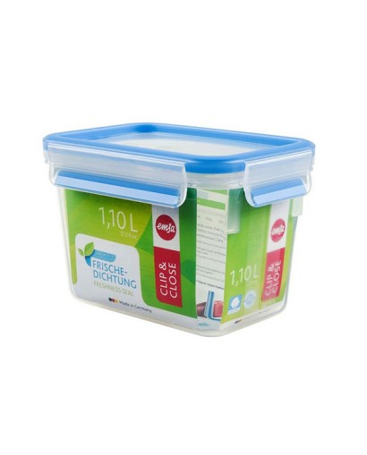 Emsa Clip & Close contenitore rettangolare 1,10 l