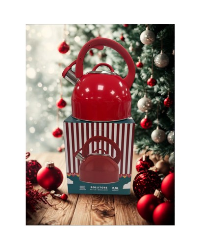 Bialetti Bollitore rosso 2,5 l