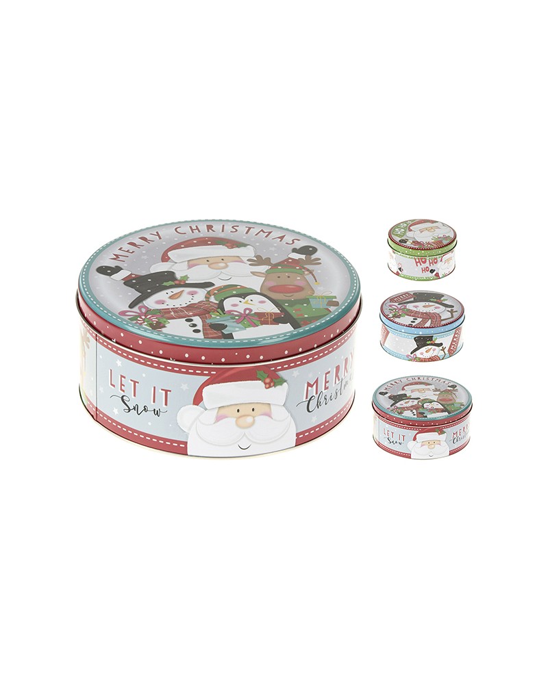 Koopman Set 3 scatole natalizie