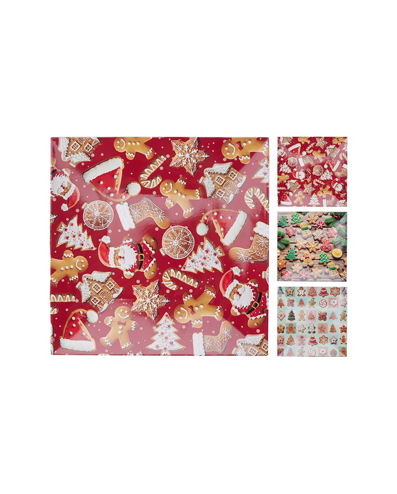 Koopman  Sottopiatto quadrato natalizio