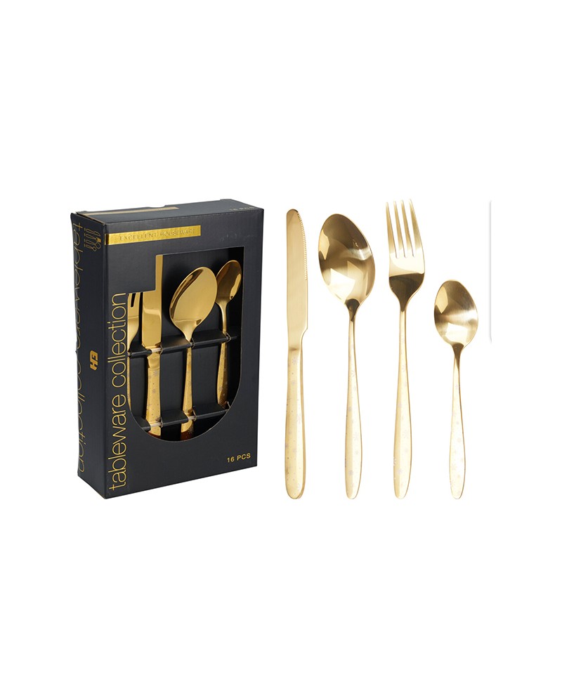 Koopman Oro set 16 posate natale