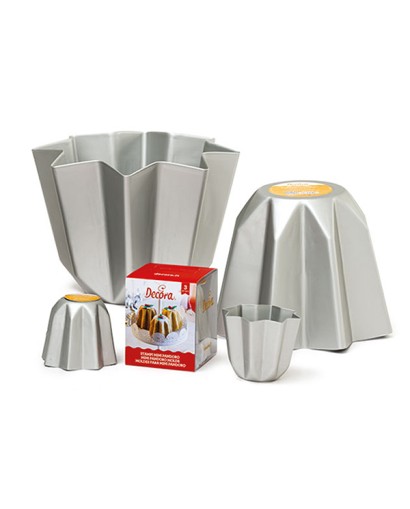 Decora Stampo pandoro in alluminio 1 Kg